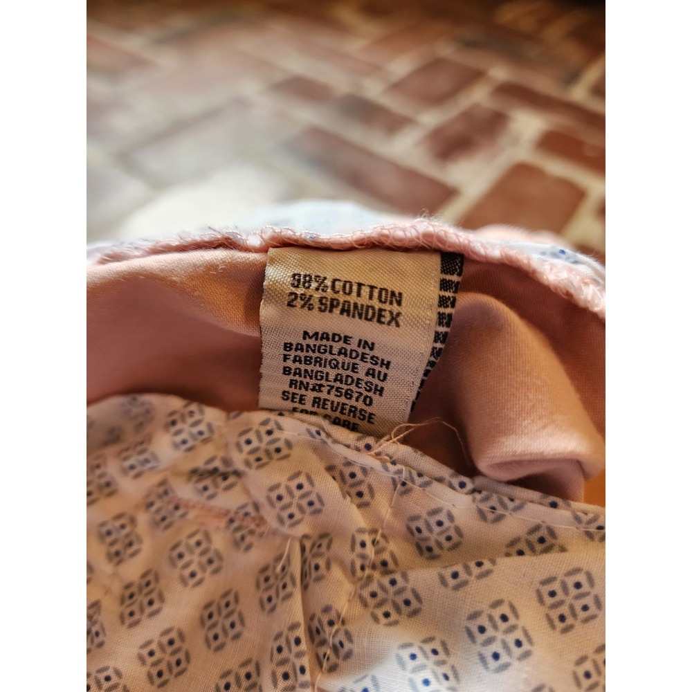 MBX Premium Denim Goods-NWT-Men's Peach Belmont Trouser Stretch Shorts-Size 36 - Picture 8 of 9